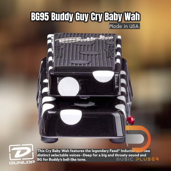 Jim Dunlop BG95 Buddy Guy Cry Baby Wah